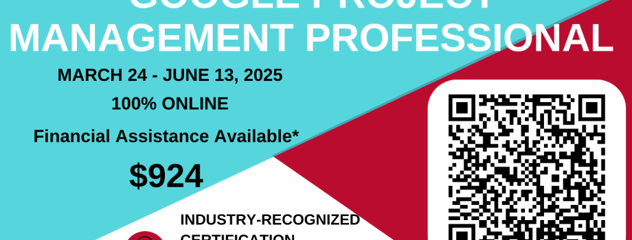 The Google Project Management Professional (PMP) Certification course flyer highlights key skills for managing projects effectively, including planning, execution, and stakeholder management. Ideal for anyone looking to enhance their project management expertise and advance their career.