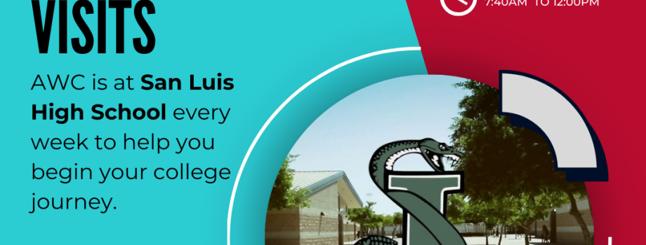 San Luis High School Visits