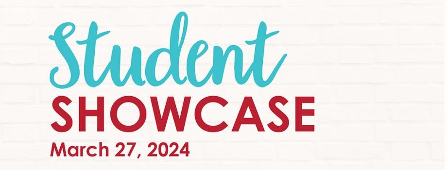 Student Showcase Poster 2024