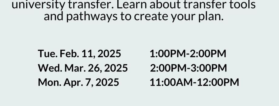 Transfer Sessions 2025