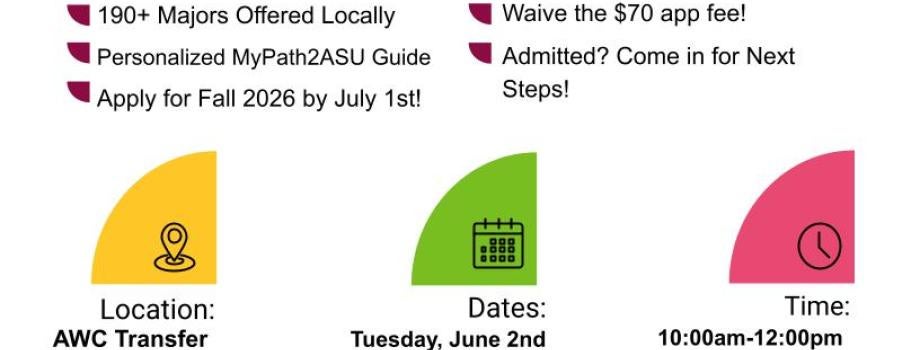 Transfer Tuesday - ASU Local Summer Hours