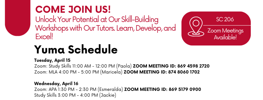 Unlock Your Potential at Our Skill-Building Workshops with Our Tutors. Learn, Develop, and Excel!