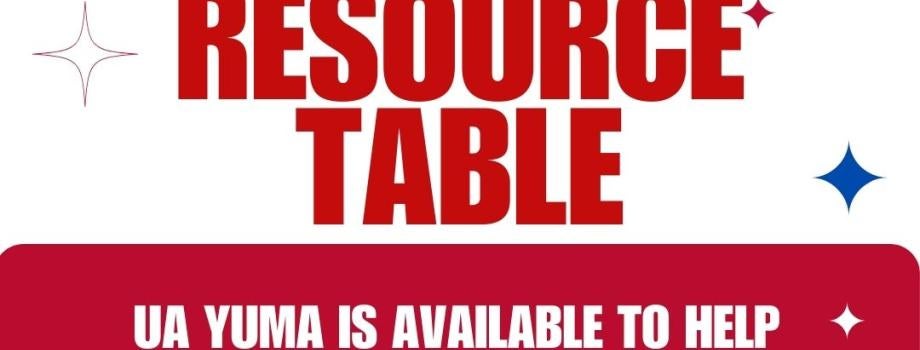 UAZ RESOURCE TABLE 