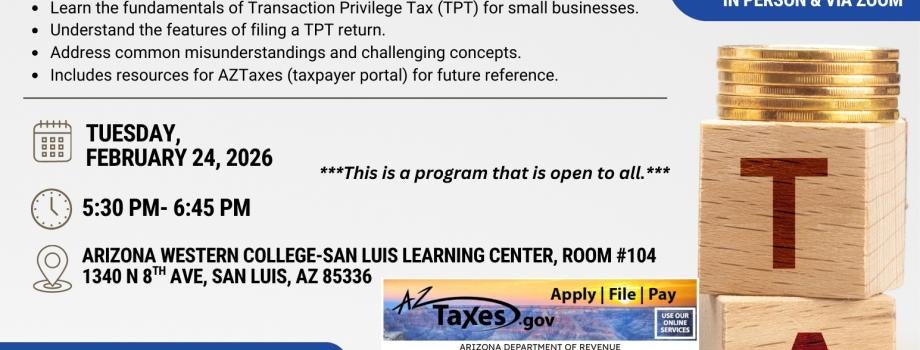 Flyer with QR Code to Register!