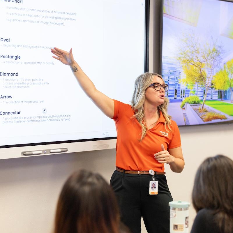 Professor teaching Logistics