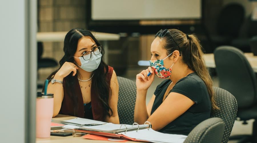 Tutoring in the Student Success Center