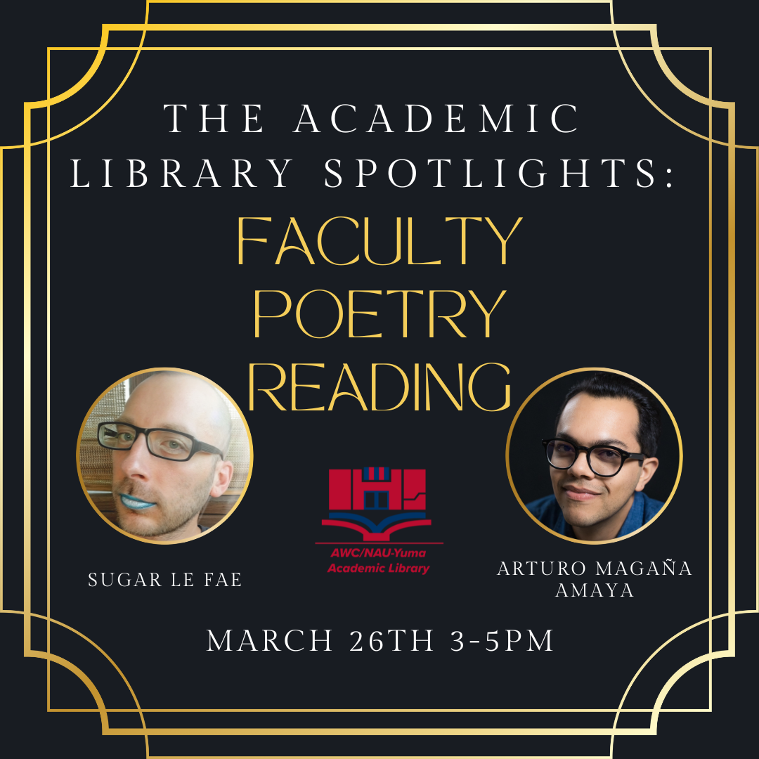 The Academic Library Spotlights: Faculty Poetry Reading | Arizona ...